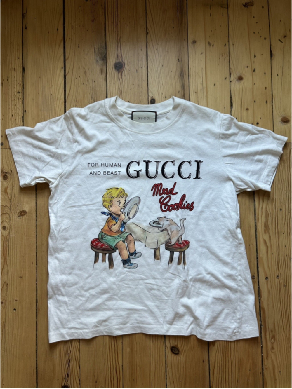 Gucci Mad Cookies Print T-Shirt
